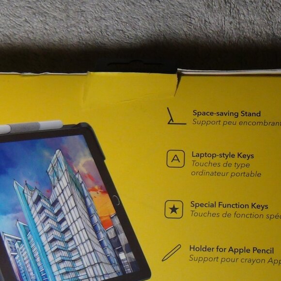 ZAGG Apple iPad 10.2/iPad 10.5" iPad Air 3rd Gen Messenger Folio 2 Keyboard - Picture 12 of 15